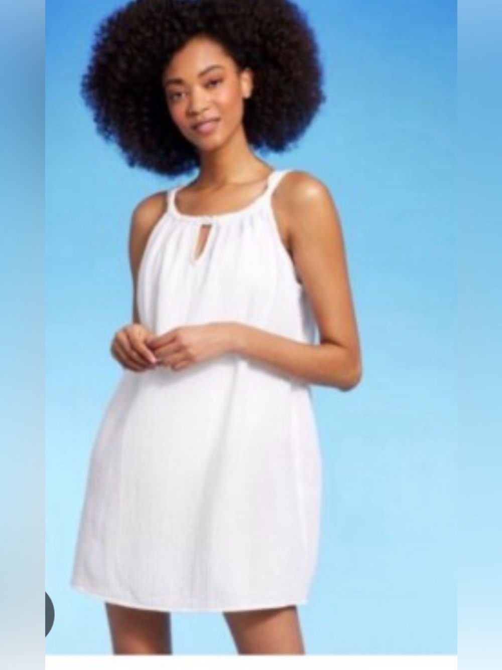 NWT medium shade and shore swim coverup B13
